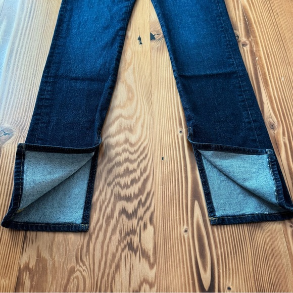 Anthropologie Pilcro Split Straight High Rise Jeans - Picture 9 of 15